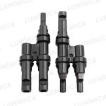 Conector Solar MC4 2 en 1, 1000V, 50A