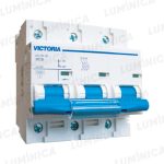 Breaker Victoria LED de Corriente Alterna 10K 3 Polos 80A