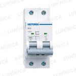Breaker Victoria LED de Corriente Alterna 6K 2 Polos 10A