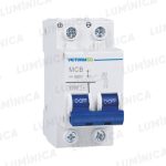 Breaker Victoria LED de Corriente Continua 10K 2 Polos 63A